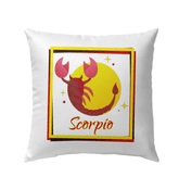 Scorpio Outdoor Pillow | Zodiac Series 3 - Beyond T-shirts