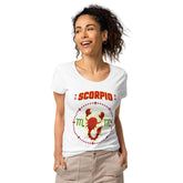 Scorpio Women’s Basic Organic T-Shirt | Zodiac Series 1 - Beyond T-shirts