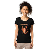 Scorpio Women’s Basic Organic T-shirt | Zodiac Series 2 - Beyond T-shirts