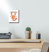 Scorpio Wrapped Canvas 8x10 | Zodiac Series 2 - Beyond T-shirts