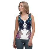 She Can Make That Harp Sing Sublimation Cut & Sew Tank Top - Beyond T-shirts