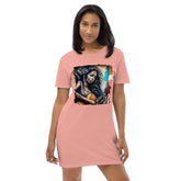 She Plays With Feeling Organic Cotton T-shirt Dress - Beyond T-shirts