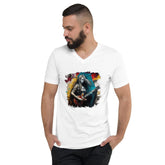 She's Got The Blues Unisex Short Sleeve V-Neck T-Shirt - Beyond T-shirts