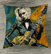 Six Strings Outdoor Pillow Towel
