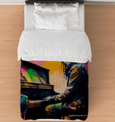 Slappin' Dem Keys Duvet Cover - Beyond T-shirts