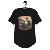 Slappin' Dem Keys Men's Curved Hem T-Shirt - Beyond T-shirts
