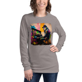Slappin' Dem Keys Unisex Long Sleeve Tee - Beyond T-shirts