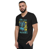 Still Got The Blues Unisex Short Sleeve V-Neck T-Shirt - Beyond T-shirts