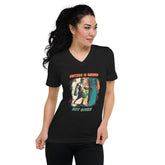 Success Is Earned Not Given Unisex Short Sleeve V-Neck T-Shirt - Beyond T-shirts