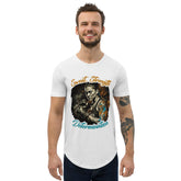 Sweat Strength Determination Men's Curved Hem T-Shirt - Beyond T-shirts