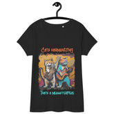 Thats A Meowsterpiece Women’s fitted v-neck t-shirt - Beyond T-shirts