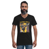 The Only Limit Is Fear Unisex Short Sleeve V-Neck T-Shirt - Beyond T-shirts
