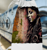 The Saxophone Empowers Her Laundry Bag - Beyond T-shirts