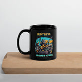 The sound Of Defiance Black Glossy Mug - Beyond T-shirts