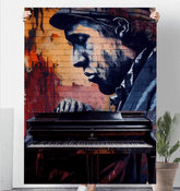 Ticklin' the Piano Sherpa Blanket - Beyond T-shirts