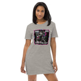 Train Hard Stay Focused Organic Cotton T-shirt Dress - Beyond T-shirts