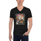 Train Like A Warrior Unisex Short Sleeve V-Neck T-Shirt - Beyond T-shirts