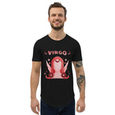 Virgo Men's Curved Hem T-Shirt | Zodiac Series 2 - Beyond T-shirts