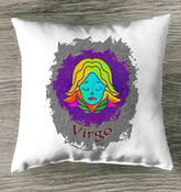 Virgo Outdoor Pillow | Zodiac Series 11 - Beyond T-shirts