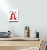 Virgo Wrapped Canvas 8x10 | Zodiac Series 2 - Beyond T-shirts