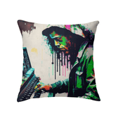 Wailing On The Keys Indoor Pillow - Beyond T-shirts