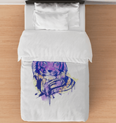 Watercolor Tiger Comforter Twin - Beyond T-shirts
