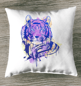Watercolor Tiger Indoor Pillow - Beyond T-shirts