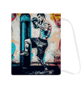 Winners Never Quit Laundry Bag - Front View