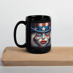 A Celebration Of America Black Glossy Mug - Beyond T-shirts