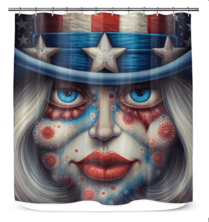 A Celebration Of America Shower Curtain - Beyond T-shirts