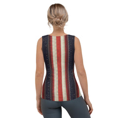 A Celebration of America Sublimation Cut & Sew Tank Top - Beyond T-shirts