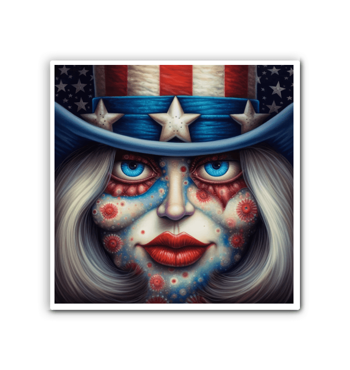 A Celebration Of America Wrapped Canvas - Beyond T-shirts