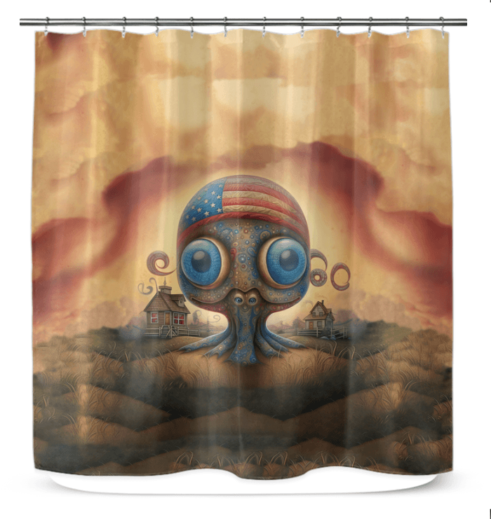 A Declaration Of Independence Shower Curtain - Beyond T-shirts