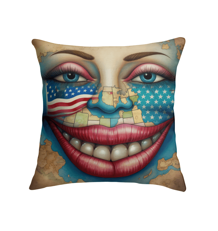 A Nation Of Diversity Indoor Pillow - Beyond T-shirts