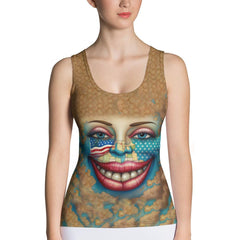 A Nation of Diversity Sublimation Cut & Sew Tank Top - Beyond T-shirts