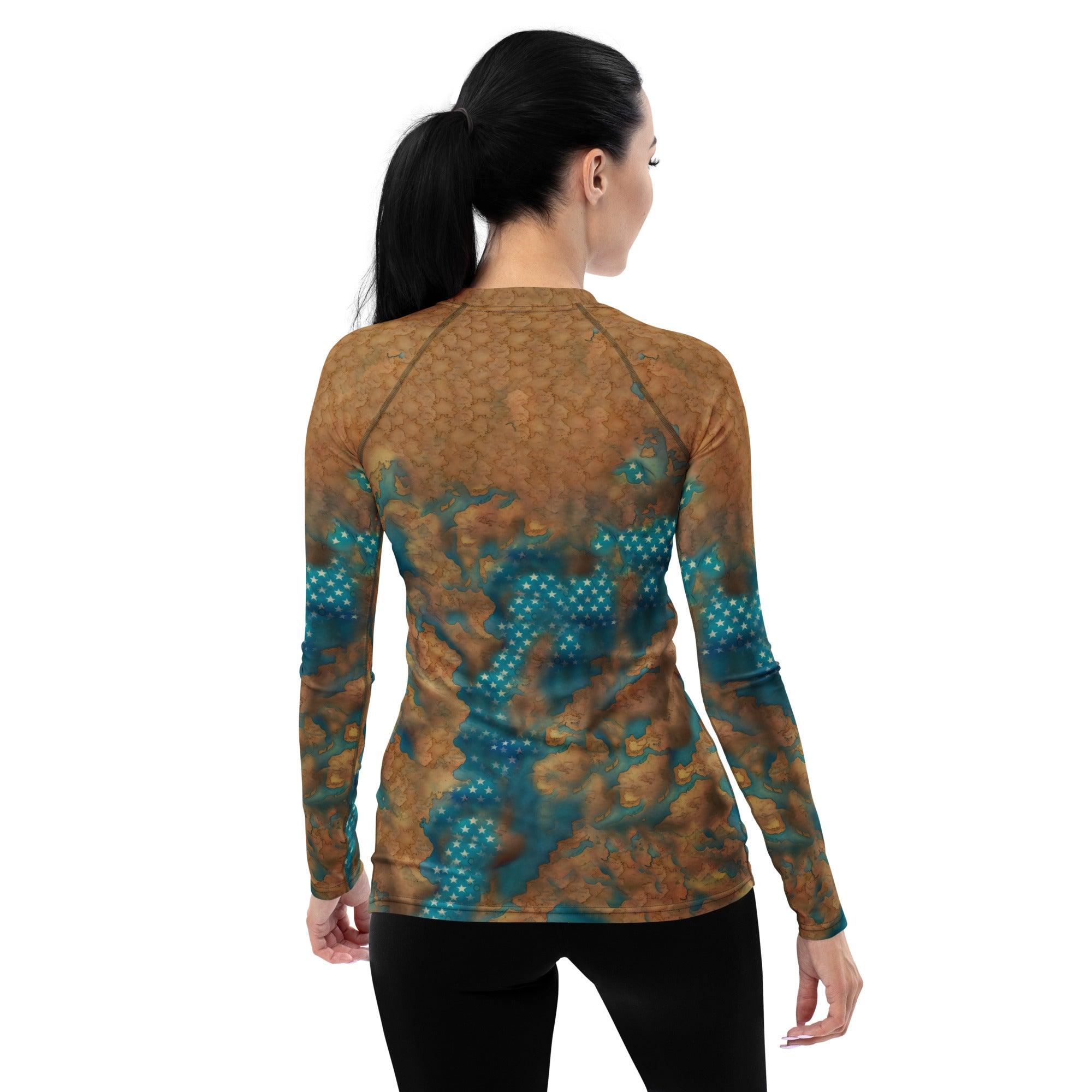 A Nation Of Diversity Women's Rash Guard - Beyond T-shirts