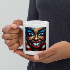 A New American Revolution White Glossy Mug - Beyond T-shirts