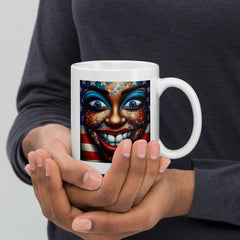 A New American Revolution White Glossy Mug - Beyond T-shirts