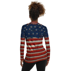 A New American Revolution Women's Rash Guard - Beyond T-shirts