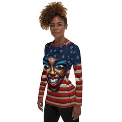 A New American Revolution Women's Rash Guard - Beyond T-shirts