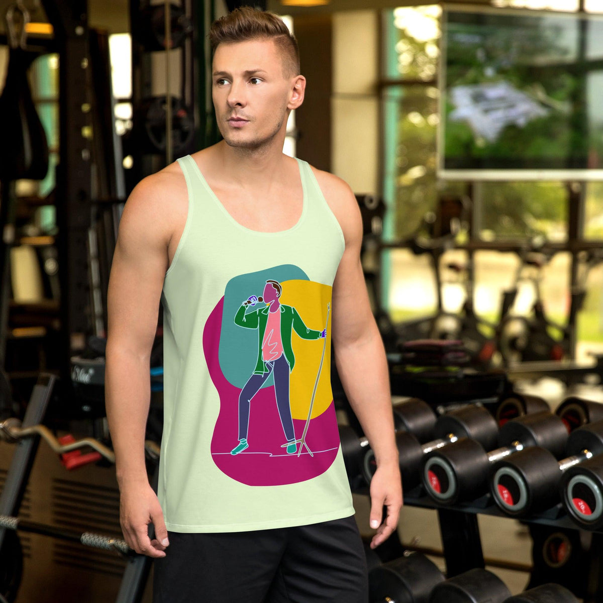 Singer Unisex Tank Top