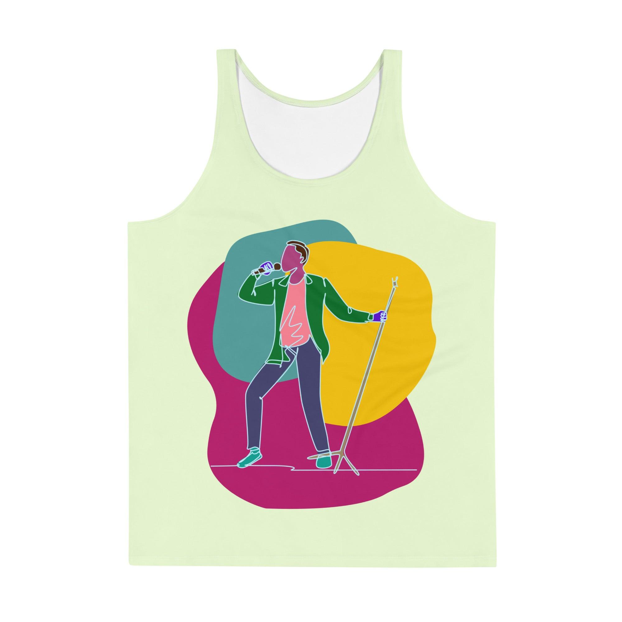 Microphone Stand Tank Top