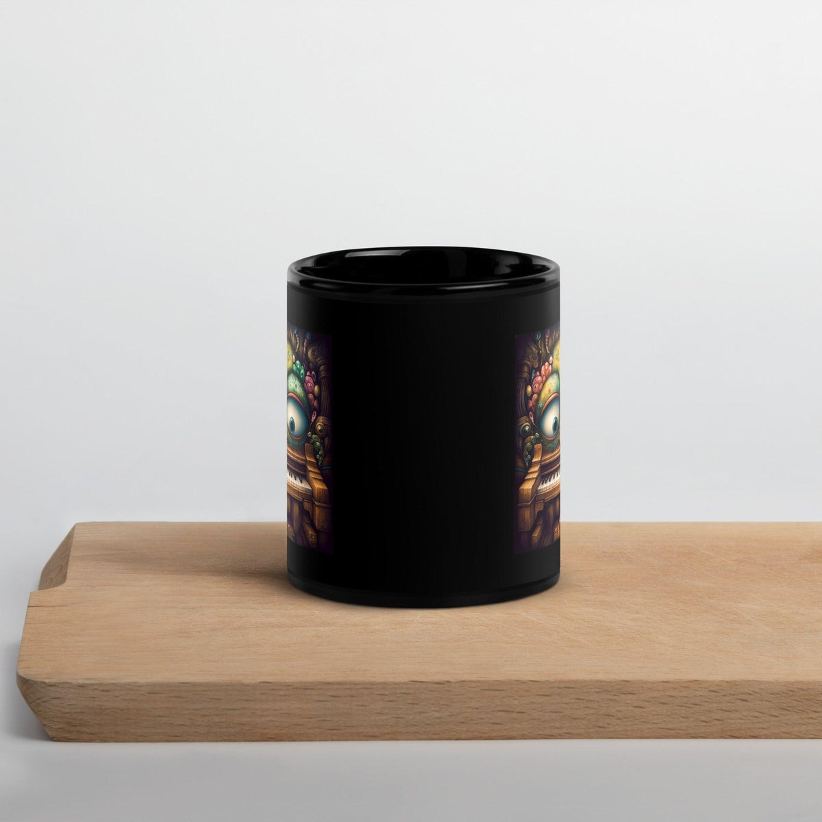 Abstract Adventure Black Glossy Mug - Beyond T-shirts