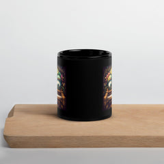 Abstract Adventure Black Glossy Mug - Beyond T-shirts