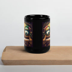 Abstract Adventure Black Glossy Mug - Beyond T-shirts