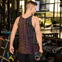 Abstract Amalgamation Men's Tank Top - Beyond T-shirts