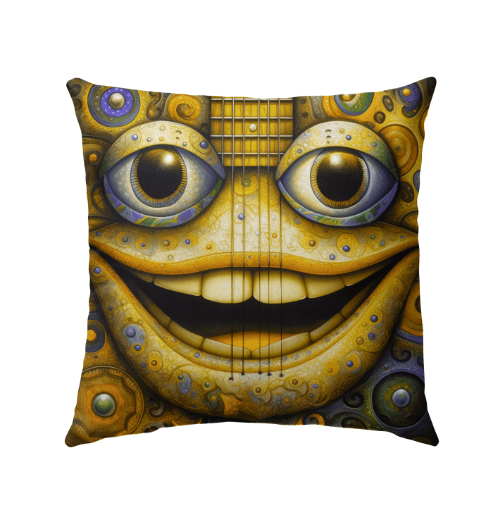 Abstract Amalgamation Outdoor Pillow - Beyond T-shirts