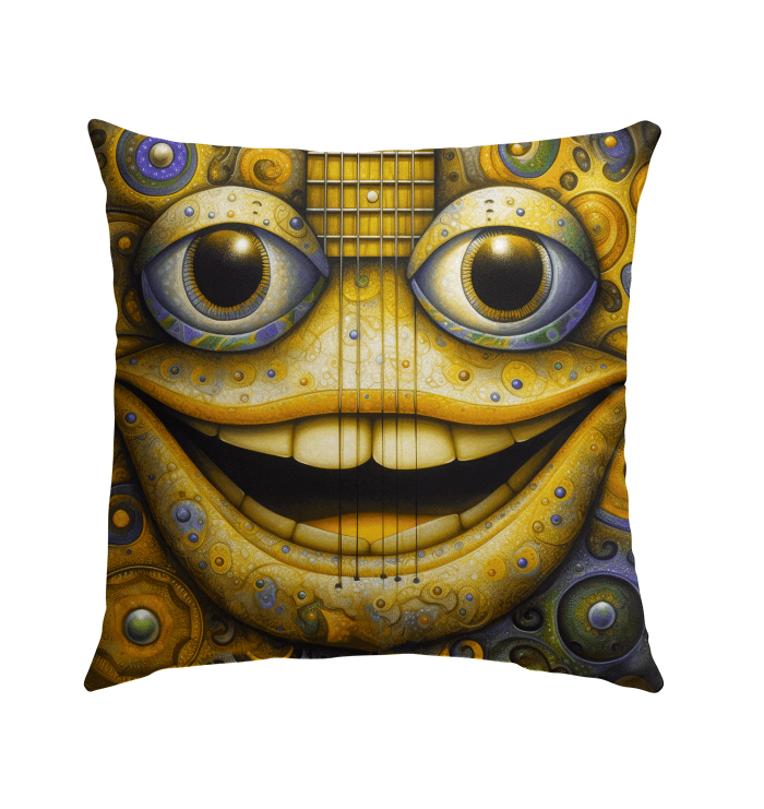 Abstract Amalgamation Outdoor Pillow - Beyond T-shirts