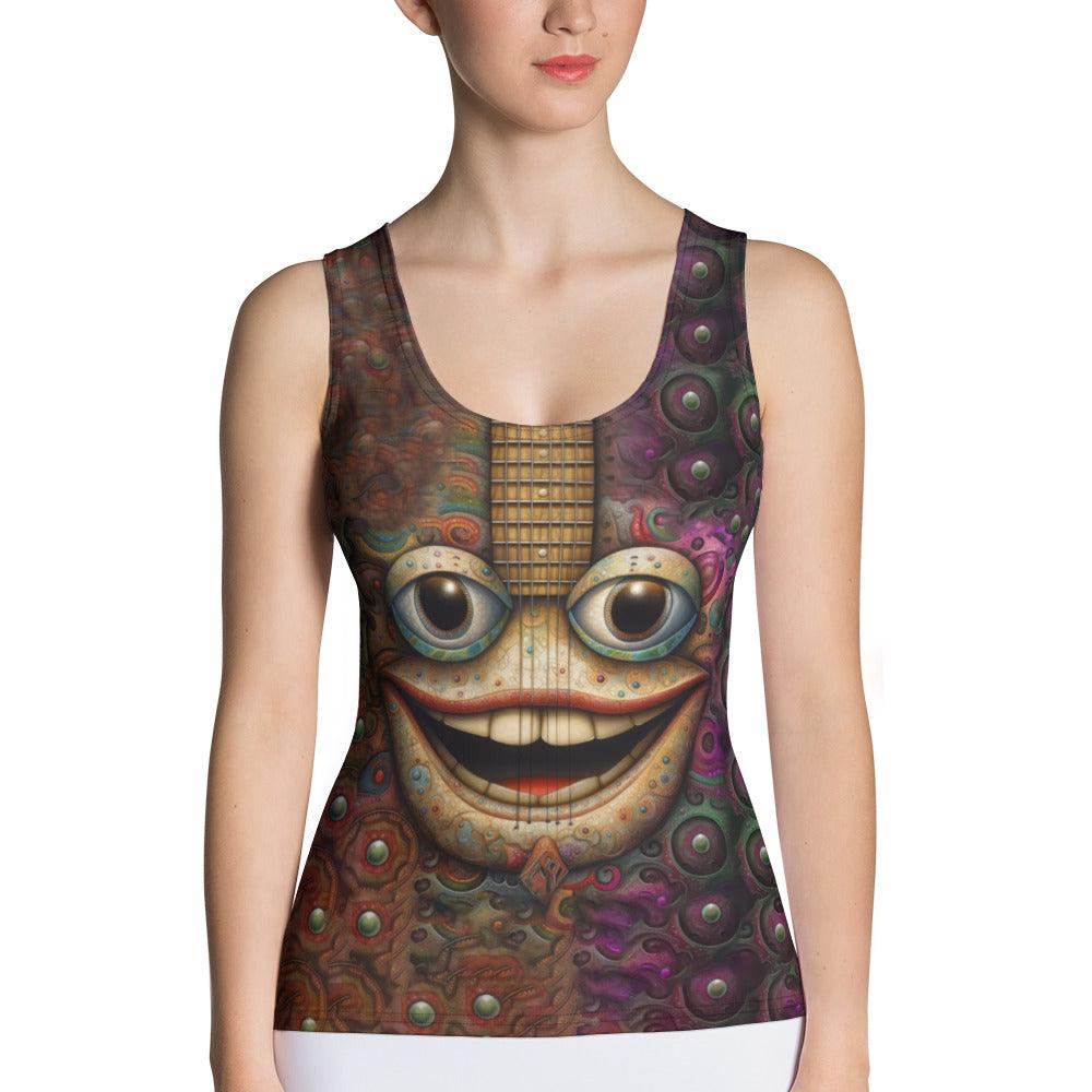 Abstract Amalgamation Sublimation Cut & Sew Tank Top - Beyond T-shirts