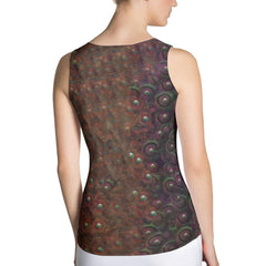 Abstract Amalgamation Sublimation Cut & Sew Tank Top - Beyond T-shirts